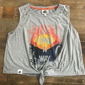 Life finds a way Jurassic Park cropped tank